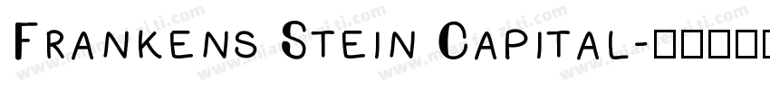Frankens Stein Capital字体转换